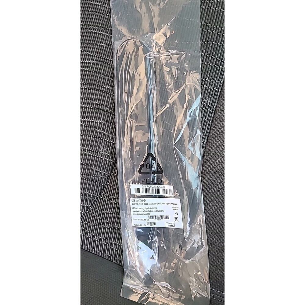 Cisco 4G-LTE-ANTM-D Dipole Antenna 07-100388-01 NEW GENUINE SEALED